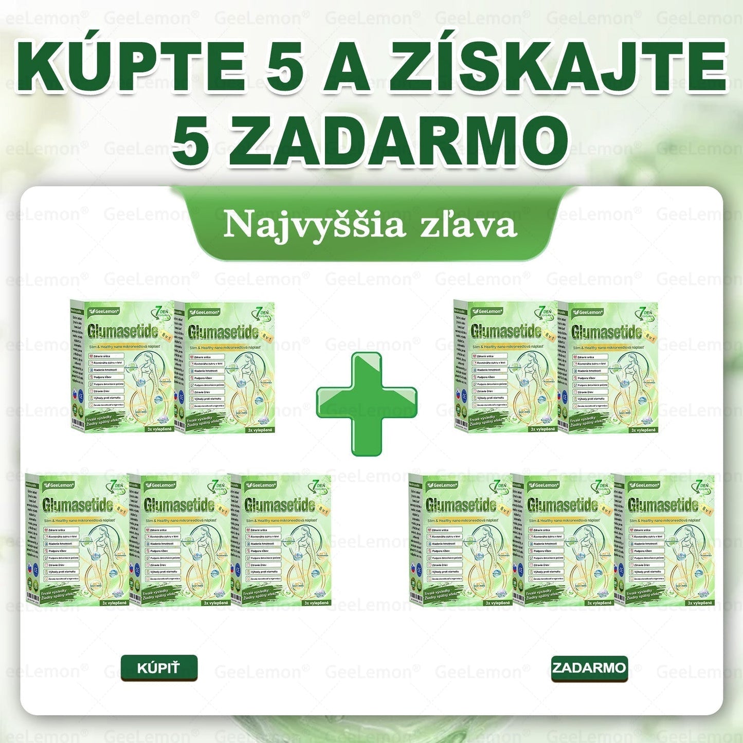 Odporúčané UNB · 👩⚕️Oficiálny obchod Dr. Max | 🎁 𝐆𝐞𝑒𝐿𝑒𝐦𝐨𝐧® Glumasetide 8 v 1 Nano mikrotŕňový náplasť – Len raz denne ✅ Viditeľné zmeny za 7 dní na obezitu, ochabnutú pokožku a zdravie