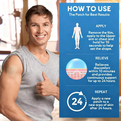 🫁✅Náplast LOVILDS™ DoubleNano pro úlevu od CHOPN schválená FDA (💝 Kašel, sípání, dušnost, sputum, ucpaný nos, bronchitida, zánět průdušek, alergické příznaky, plicní potíže🫁)